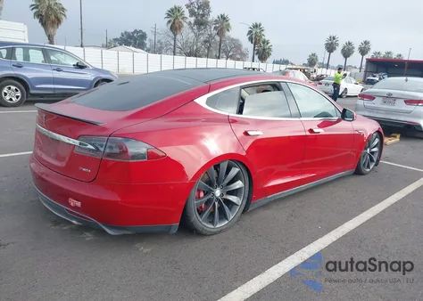 2014 Tesla Model S P85 from USA, damaged, VIN 5YJSA1H14EFP38398